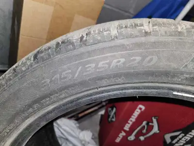 One 315 35 R20 winter tire 120$