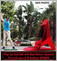 (NEW) Golf Pop Up Net Ball Return System (ProAdvanced SPN008)