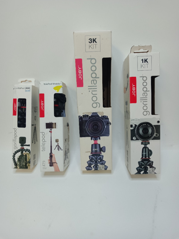 12 Joby Gorillapod Products in Cameras & Camcorders in City of Toronto