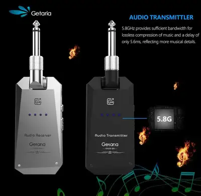 Getaria Wireless Guitar System, View more