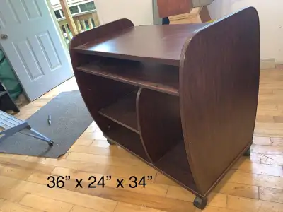 3 Desks (1 Large, 1 Medium, 1 Small) Work/Study from Home, View more