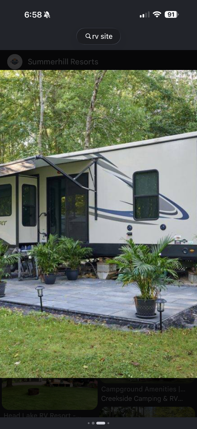 Rv site year round gas water power available Estevan