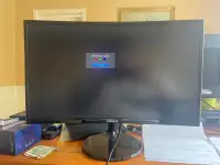 Used Samsung 24inch curved monitor 