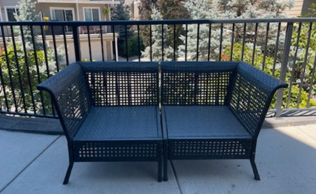 Outdoor Patio Furniture Love Seat or 2 Chairs in Patio & Garden Furniture in Vernon - Image 3