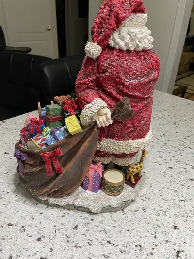 Santa's clause statues, View more