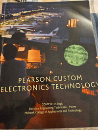 PEARSON CUSTOM ELECTRONICS TECHNOLOGY COMP10114 COLLEGE TEXTBOOK