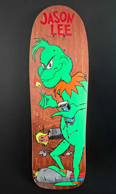 Jason Lee "Grinch" Skateboard Deck , View more