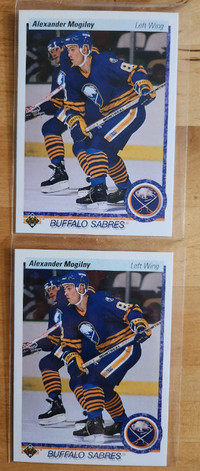 Upper Deck 1990-91 Alexander Mogilny Rookie Cards
