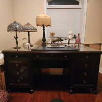 Antique Solid Walnut superb desk! 