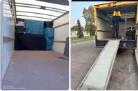 16feet Moving truck TWo GUYs  Strong.