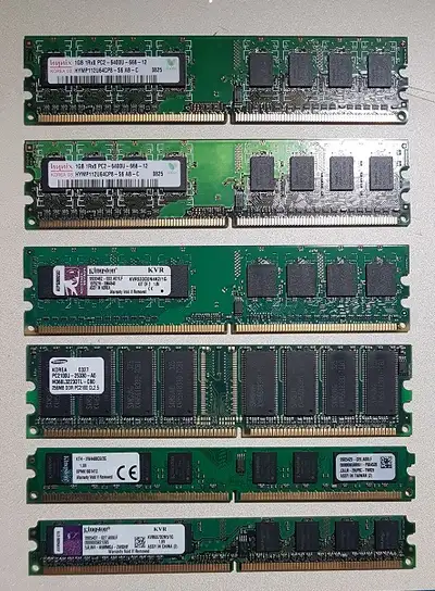 Rams Memory, Hynix DDR2 rams 2GB desktop memory, View more