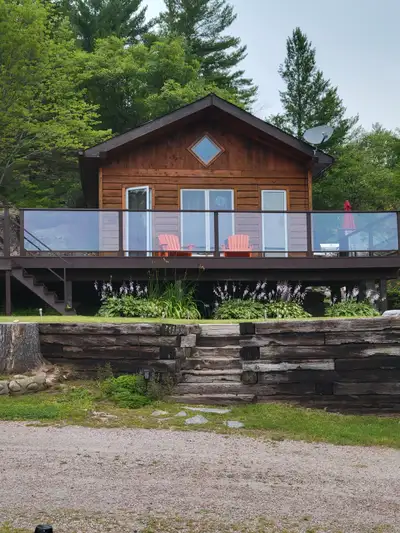 Perched on the rocks overlooking the French River, our cottages are the perfect vacation destination...