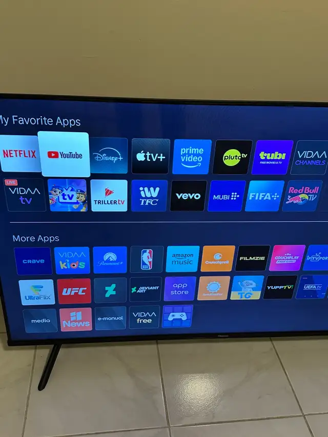 Hisense 50” LED Smart TV - Model 50A60GV (Like New)62864362960514122