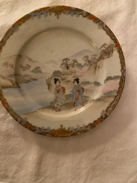 Japanese Hand Painted Plate