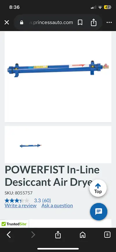 compressed air dryer, View more