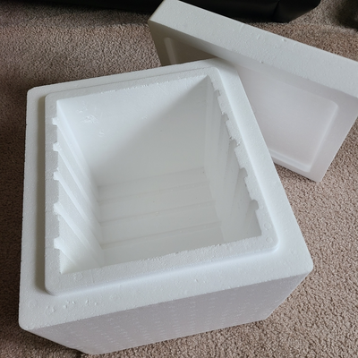Generic polystyrene (EPS) cooler with cardboard box, View more