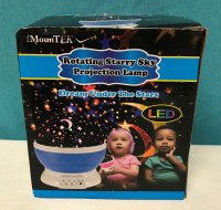 ROTATING STARRY NIGHT PROJECTION LAMP