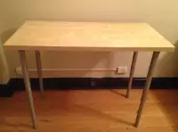 IKEA table/desk 120x60cm with adjustable legs