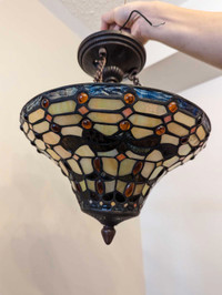 Tiffany style ceiling lamp