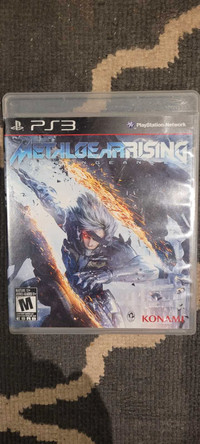 Metal Gear Rising Revengeance PS3 game