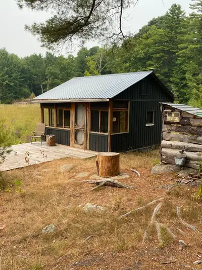 Build you dream home or cabin on 118 acres of Frontenac arch biosphere - McIntosh Mills... Well mark...