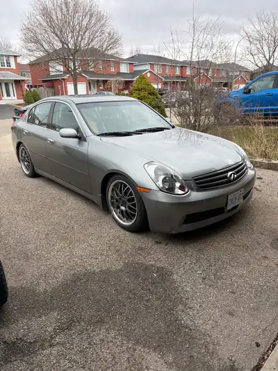 Selling 2005 Infiniti G35x Sedan AWD —-Recent Maintenance—- Front and rear brake pads and rotors 18x...