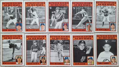 2021 Topps Heritage Baseball "BOYHOOD PHOTOS OF THE STARS" Subset of well known stars as Little Leag...