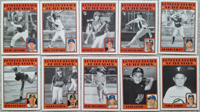 2021 Topps Heritage Baseball "BOYHOOD PHOTOS OF THE STARS" Lot in Arts & Collectibles in St. Catharines - Image 2