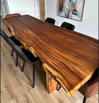 Super Belle table de cuisine en bois massif Artemano 2000$$$