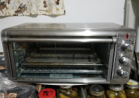 BLACK DECKER Crisp ‘N Bake Air Fry Toaster Oven, Extra Wide