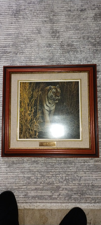 Robert Bateman Tiger at Dawn