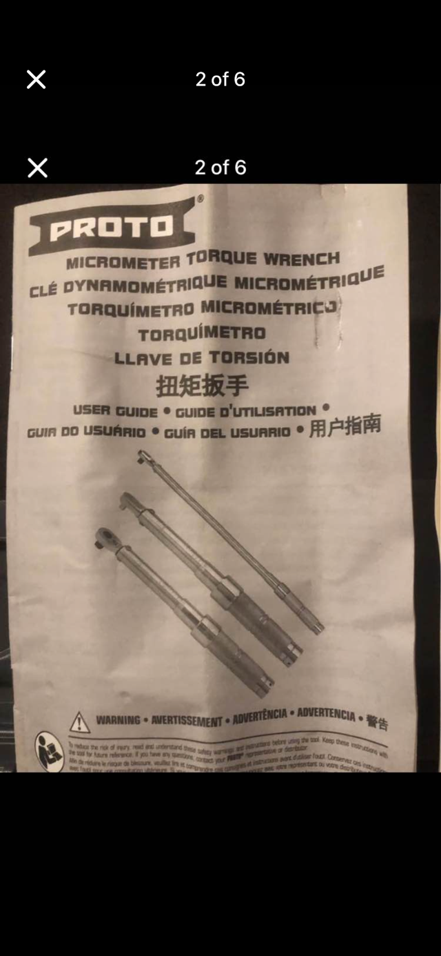 3/8 inch drive ratcheting head micrometer torque wrench in Hand Tools in Kingston - Image 3
