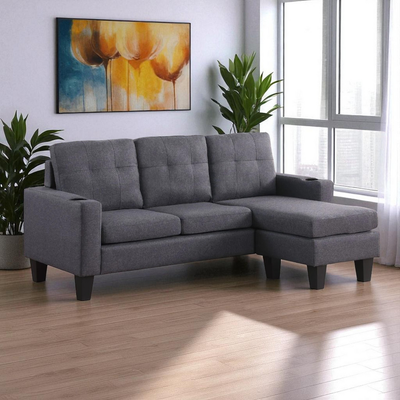 Exclusive Deal Premium 3-Seater Sectional Couch for Modern Home, View more