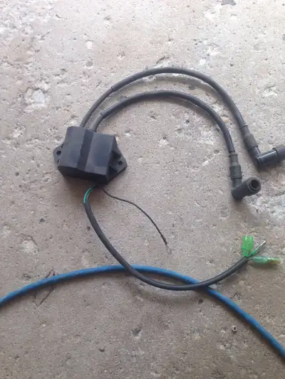 new for 2 cylinders 4 stroke 40$ pickup tuxedo are 2 stroke spark coil for John evinrude out board m...