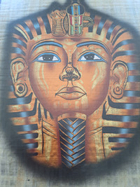 Egyptian papyrus souvenir art for 90$