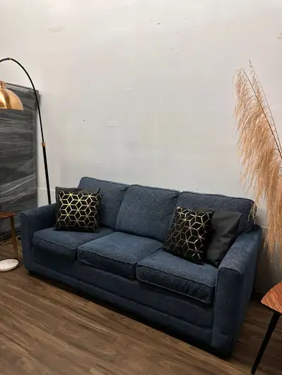 West Elm Premium Couch Pull out Sofa Bed Modern Free Delivery , View more