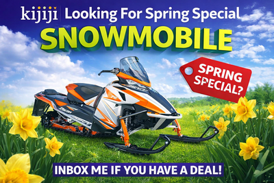 Springs coming - don’t wanna store your sled? Looking for a spring deal. Can be ready to ride or blo...