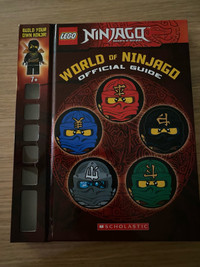 LIKE NEW or NEW! 3 Lego Ninjago Books