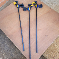 Woodworking: Quick Grip Bar Clamps
