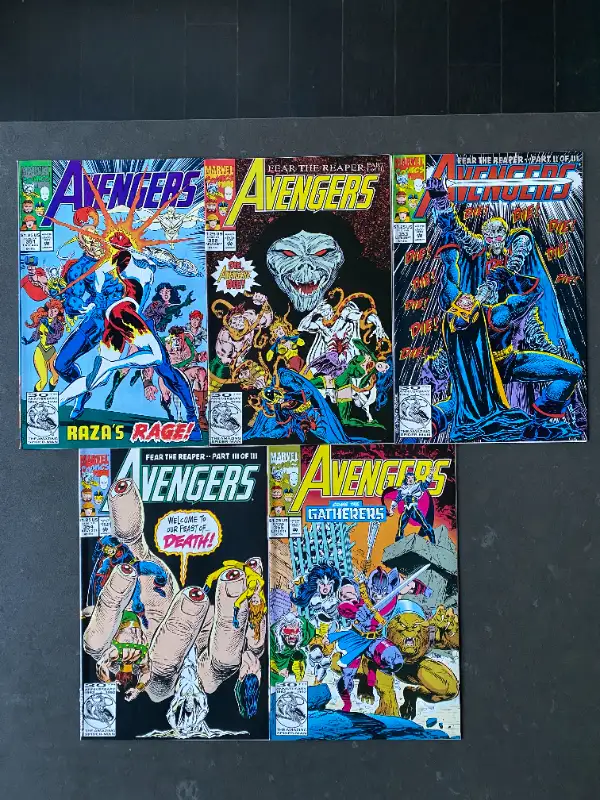 The Avengers # 351-360 (1963 Marvel Comics Series)