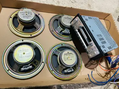Two set (4pcs) Pioneer Speakers TS-06196 4 Ohm , 30 Watt, View more