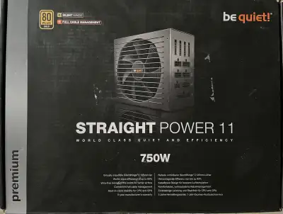 BeQuiet 750W Gold PSU, View more