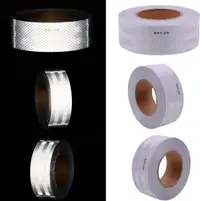 White High Visibility DOT-C2 Reflective Tape 2 inch x 75 feet 