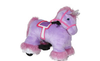 Purple Ride a long 6V unicorn / Licorne Mauve Électrique 6V