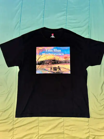 Tim hus hockeytown graphic t shirt size XL , View more