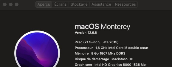 Apple iMac 21 pouces. dans Ordinateurs de bureau  à Lévis - Image 2