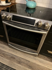 Samsung dual zone smoothtop electric  oven 