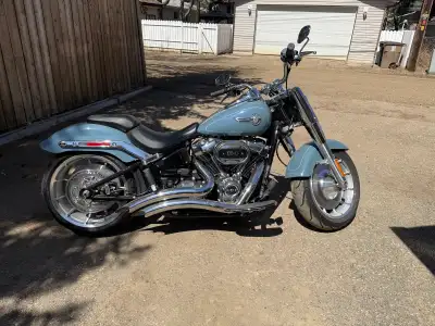 2025 Fatboy Sharkskin blue 359km Full stage 1 with V&H big radius pipes
