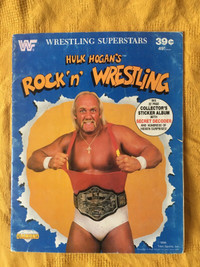 Hulk Hogan - Rock ‘n’ Wrestling Sticker book (Panini)