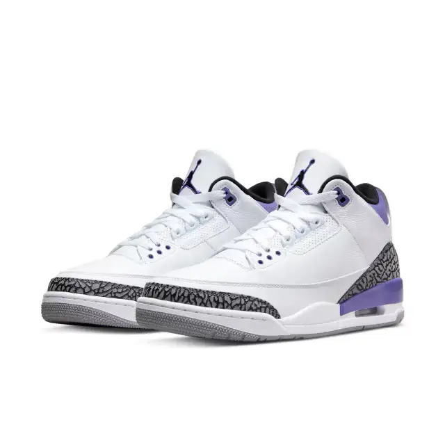 Jordan 3 dark iris  in Men's Shoes in Oakville / Halton Region - Image 2